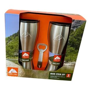 Ozark Trail Insulated Beer Stein Set - 5 Pieces